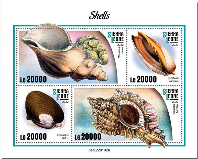 n° 10601/10604 - Timbre SIERRA LEONE Poste