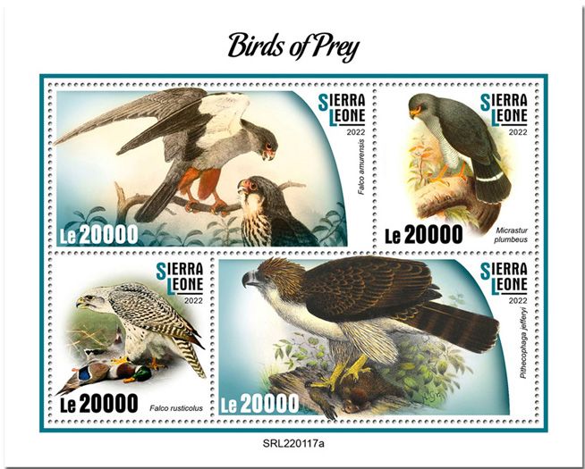 n° 10660/10663 - Timbre SIERRA LEONE Poste