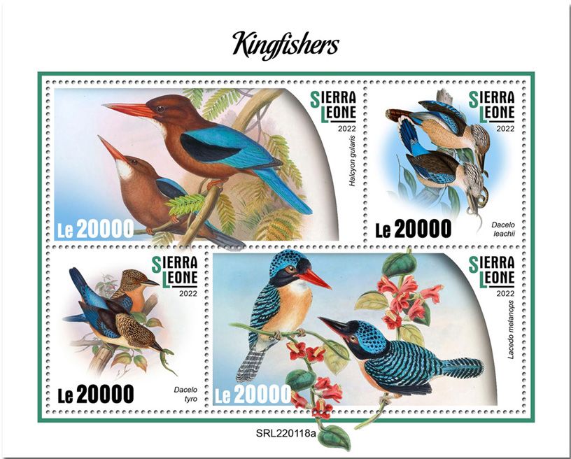 n° 10664/10667 - Timbre SIERRA LEONE Poste