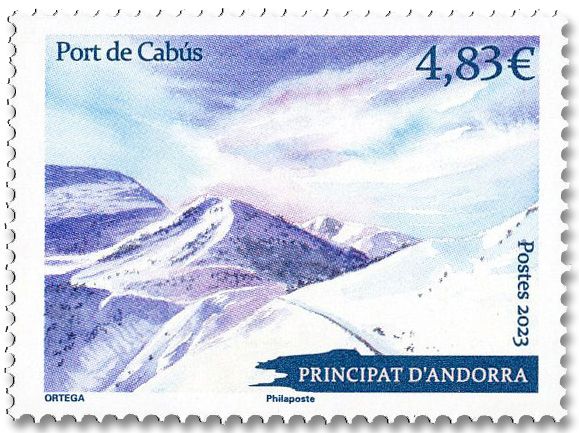 n° 885 - Timbre ANDORRE Poste