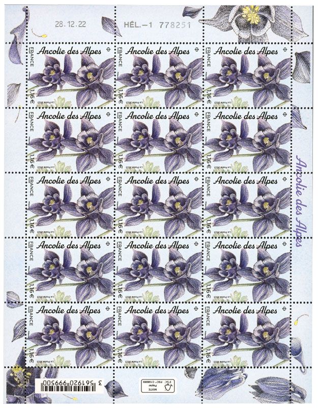 n° F87 - Timbre France Feuillets de France (n° 5652)