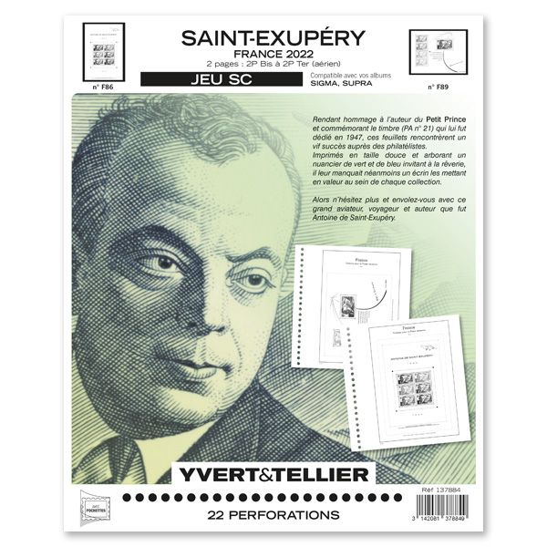 SAINT EXUPERY SC : 2022 (JEUX AVEC POCHETTES)