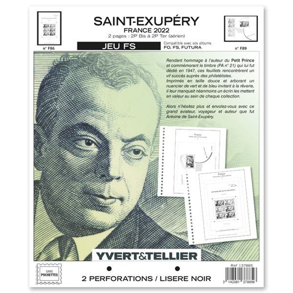 SAINT EXUPERY FS : 2022 (JEUX SANS POCHETTES)