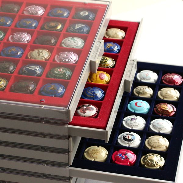 MEDAL CASE: 48 COMPARTMENTS