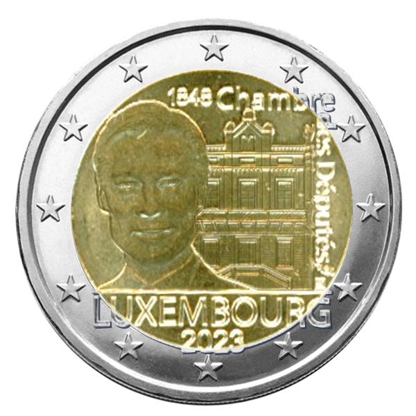 2 EURO COMMEMORATIVE 2023 : LUXEMBOURG (175  Ans de la chambre des députés)