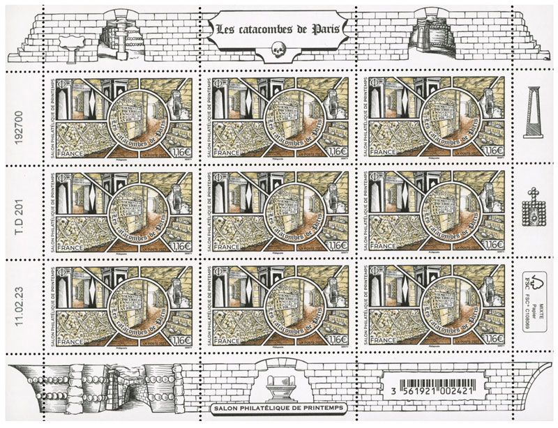 n° F92 - Timbre France Feuillets de France (n° 5661)