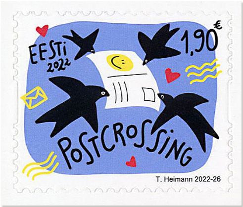 n° 968 - Timbre ESTONIE Poste