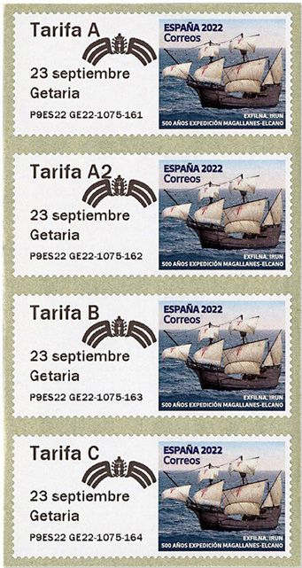 n° 191 - Timbre ESPAGNE Timbres de distributeurs