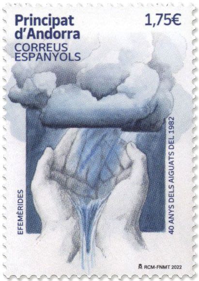 n° 523 - Timbre ANDORRE ESPAGNOL Poste