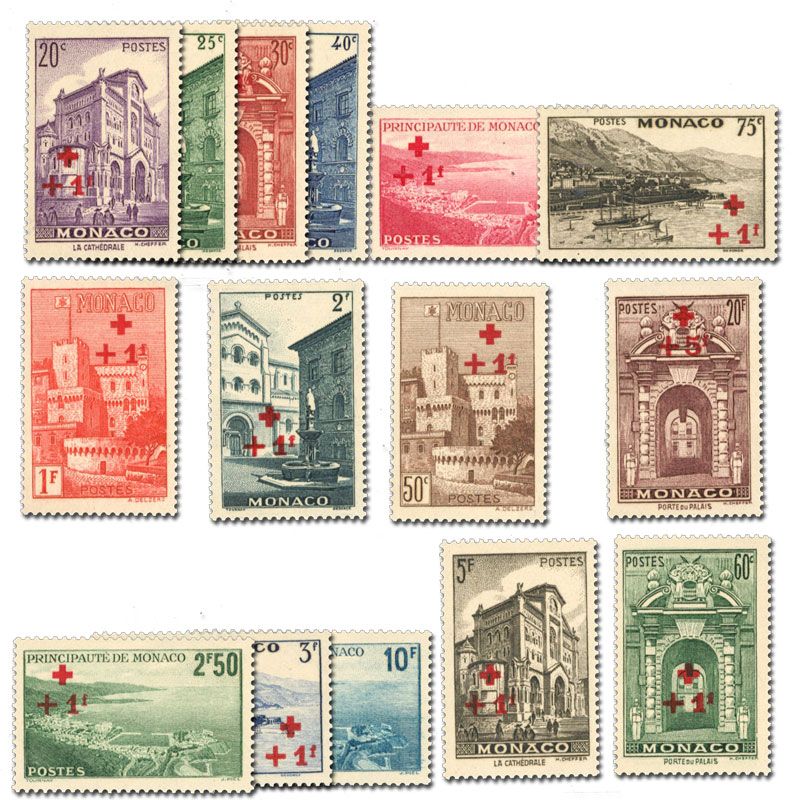 n° 200/214 -  Timbre Monaco Poste