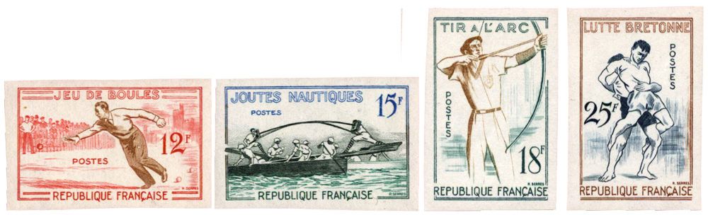 n°1161/1164** ND - Timbre FRANCE Poste