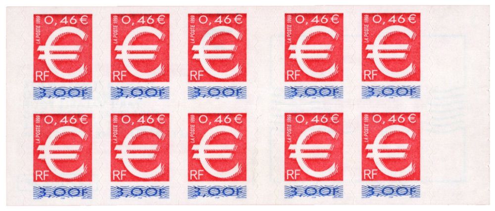 n°3215-C1b** - Timbre FRANCE Carnets