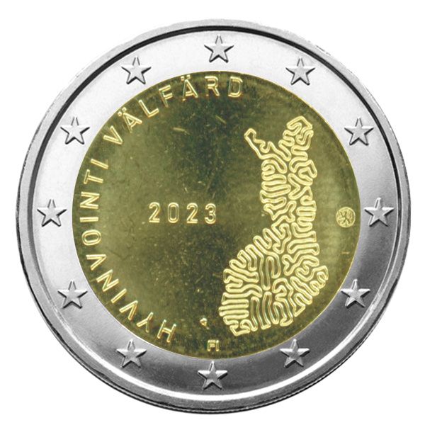 2 EURO COMMEMORATIVE 2023 : FINLANDE (Services sociaux et de santé)