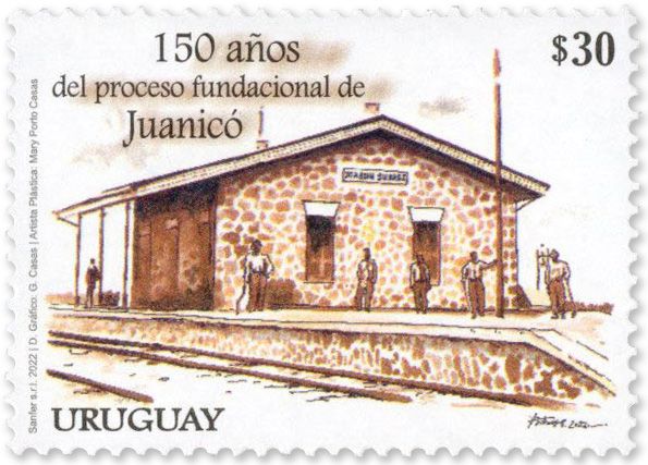 n° 3077 - Timbre URUGUAY Poste