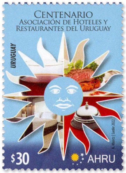 n° 3078 - Timbre URUGUAY Poste