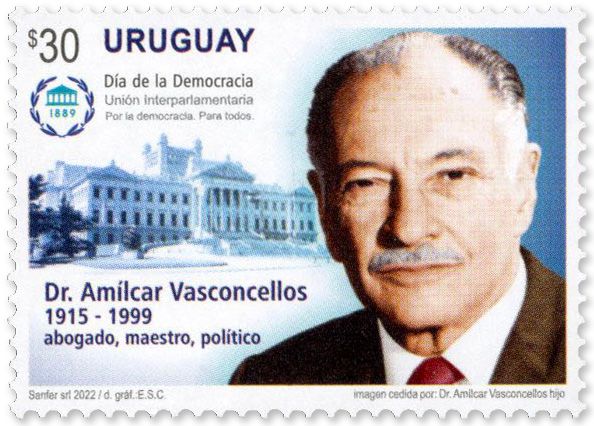 n° 3084 - Timbre URUGUAY Poste