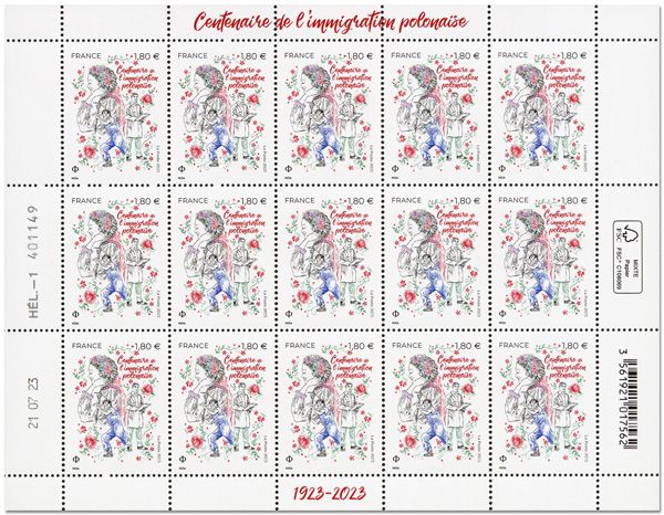 n° F110 - Timbre France Feuillets de France (n° 5705)