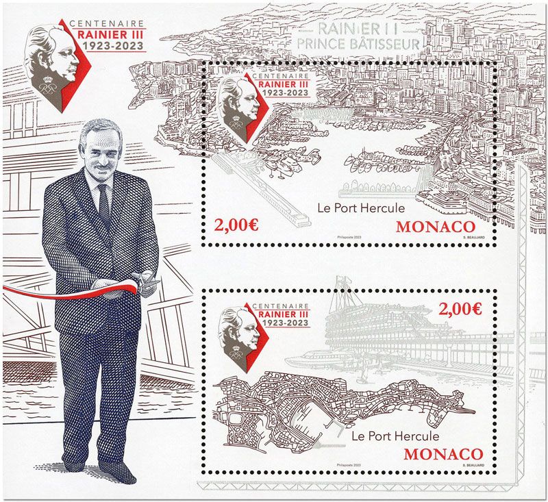 n° F3398 - Timbre MONACO Poste