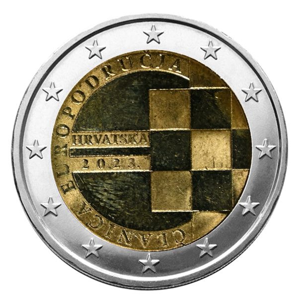 2 EURO COMMEMORATIVE 2023 : CROATIE (10 ans de l'adhésion à l'UE)