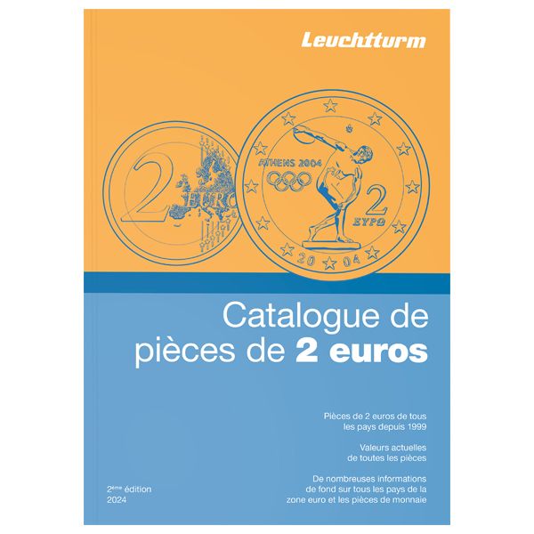 CATALOGUE DE PIECES DE 2 EUROS COMMEMORATIVES - 2024 -  LEUCHTTURM (VERSION FRANCAISE)