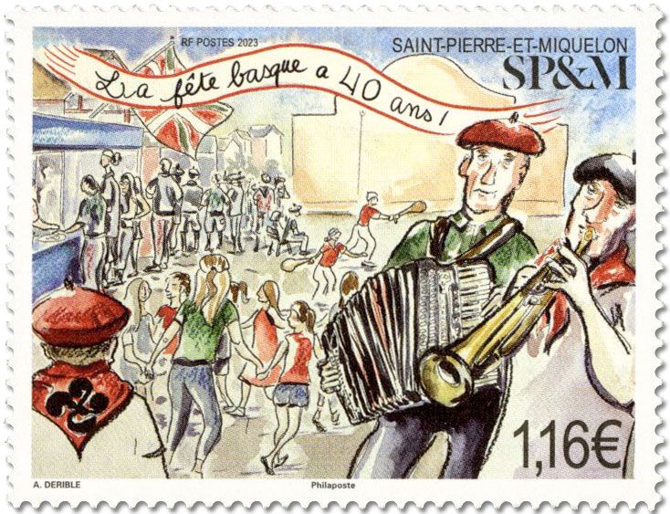 n° 1320 - Timbre Saint-Pierre et Miquelon Poste