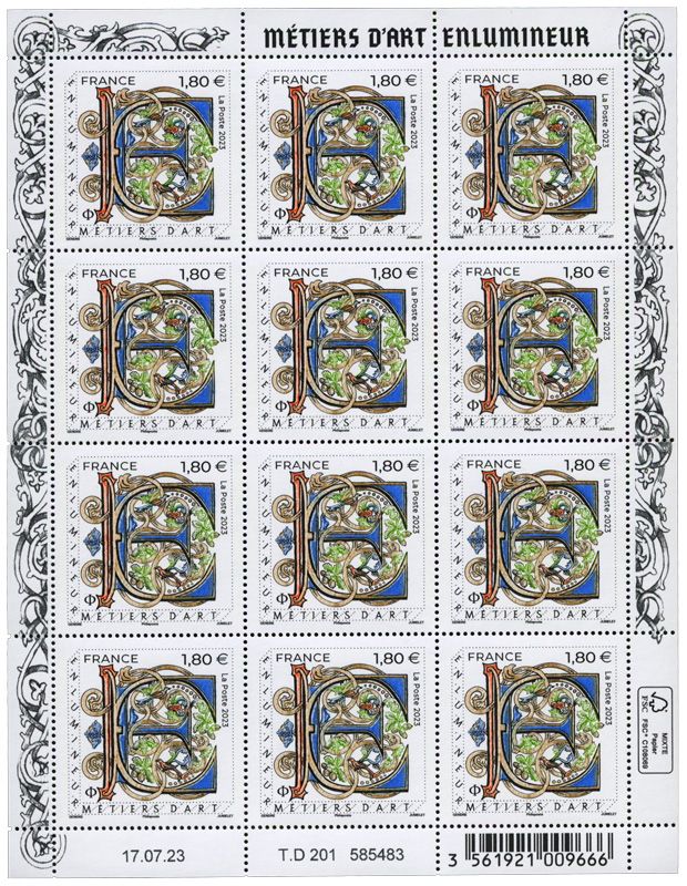 n° F116 - Timbre France Feuillets de France (n° 5711)