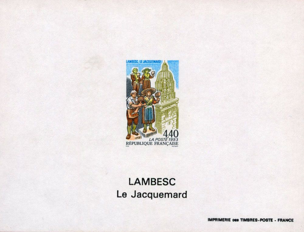 n° 2827 - Feuillet Non dentelé (Gommés)