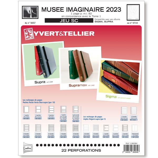 MUSEE IMAGINAIRE SC : 2023 (JEUX AVEC POCHETTES)