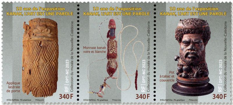 n° 1457/1459 - Timbre Nelle Calédonie Poste