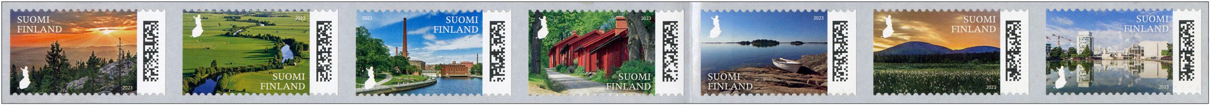 n° 2808/2814 - Timbre FINLANDE Poste