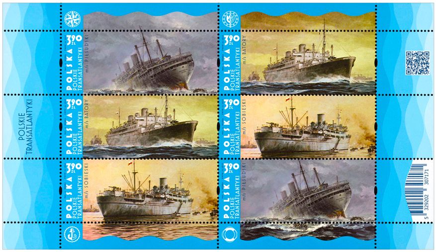 n° 5023/5025 - Timbre POLOGNE Poste