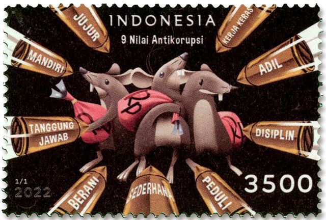 n° 3159 - Timbre INDONESIE Poste