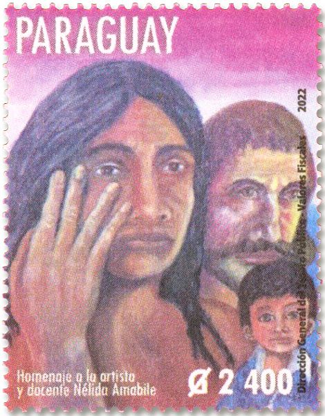 n° 3336 - Timbre PARAGUAY Poste