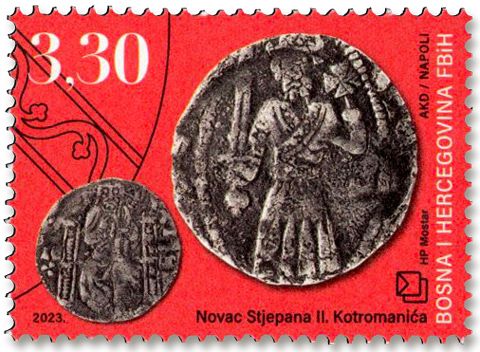 n° 582 - Timbre HERCEG-BOSNA Poste