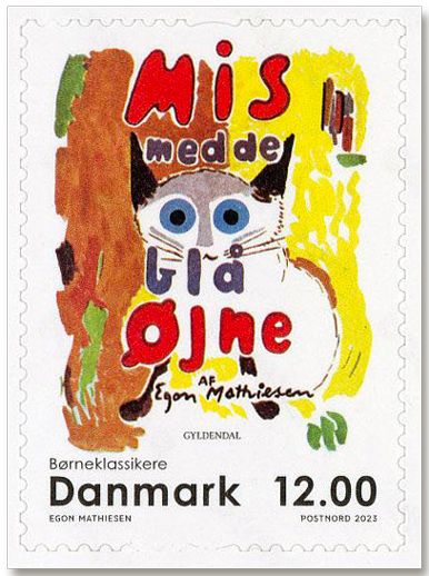 n° 2062/2071 - Timbre DANEMARK Poste