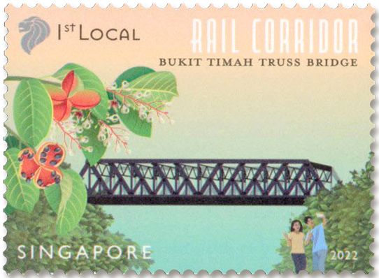 n° 2539/2543 - Timbre SINGAPOUR Poste