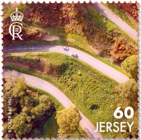 n° 2722/2729 - Timbre JERSEY Poste