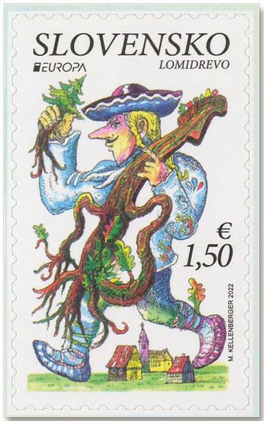 n° 850 - Timbre SLOVAQUIE Poste (EUROPA)