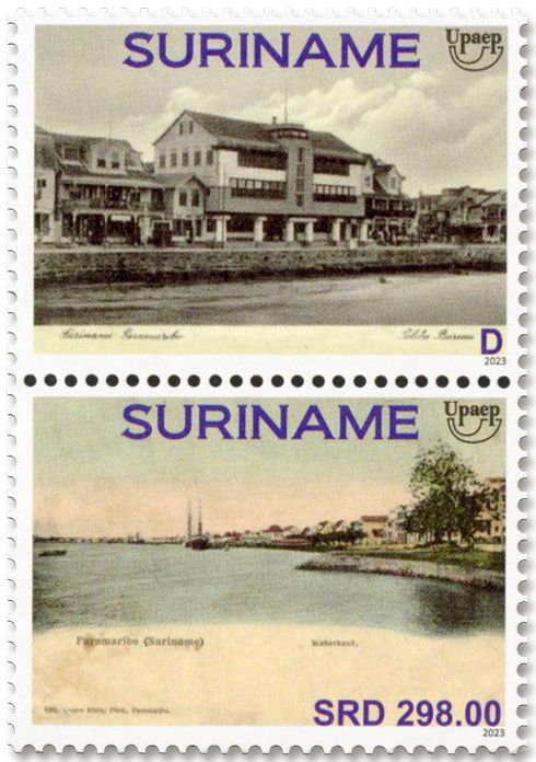 n° 3320/3321 - Timbre SURINAM Poste