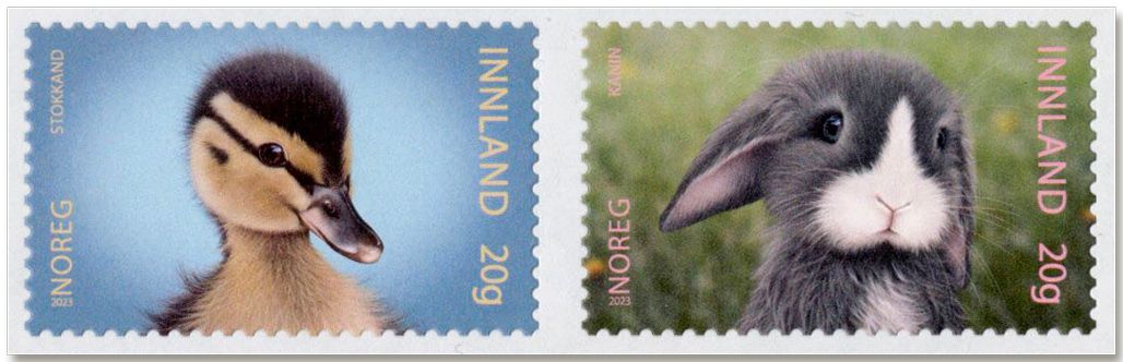 n° 2054/2055 - Timbre NORVEGE Poste