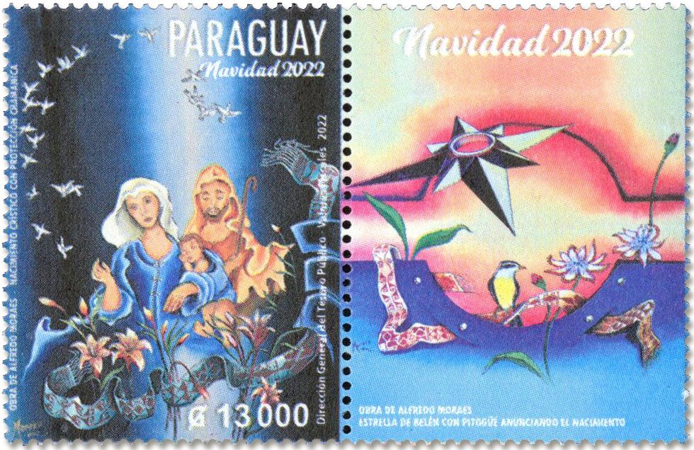 n° 3335 - Timbre PARAGUAY Poste