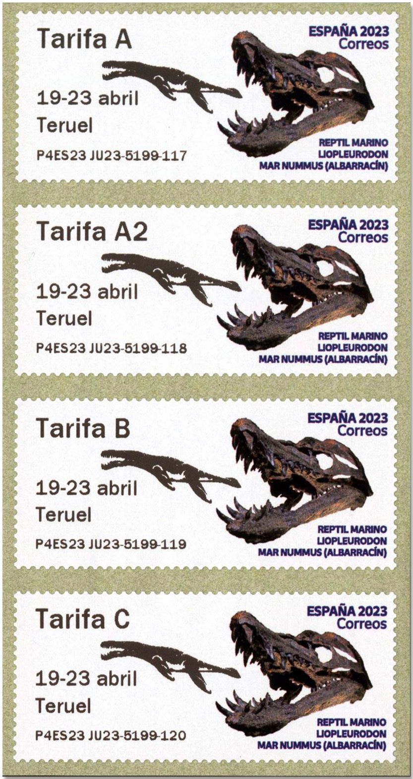 n° 197a - Timbre ESPAGNE Timbres de distributeurs