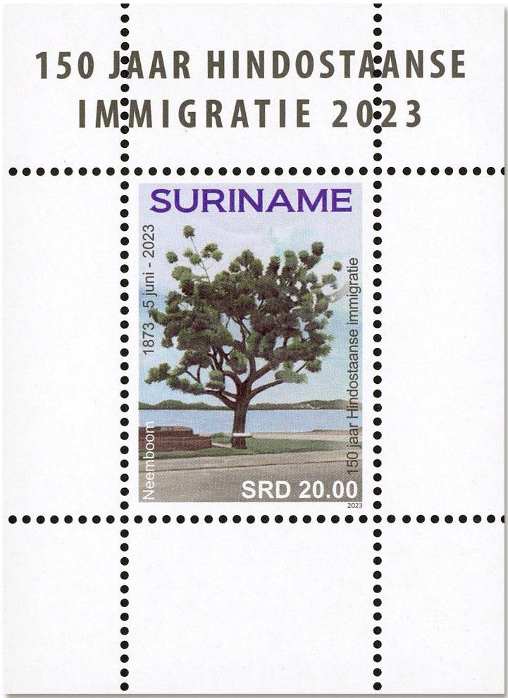 n° 202 - Timbre SURINAM Blocs et feuillets