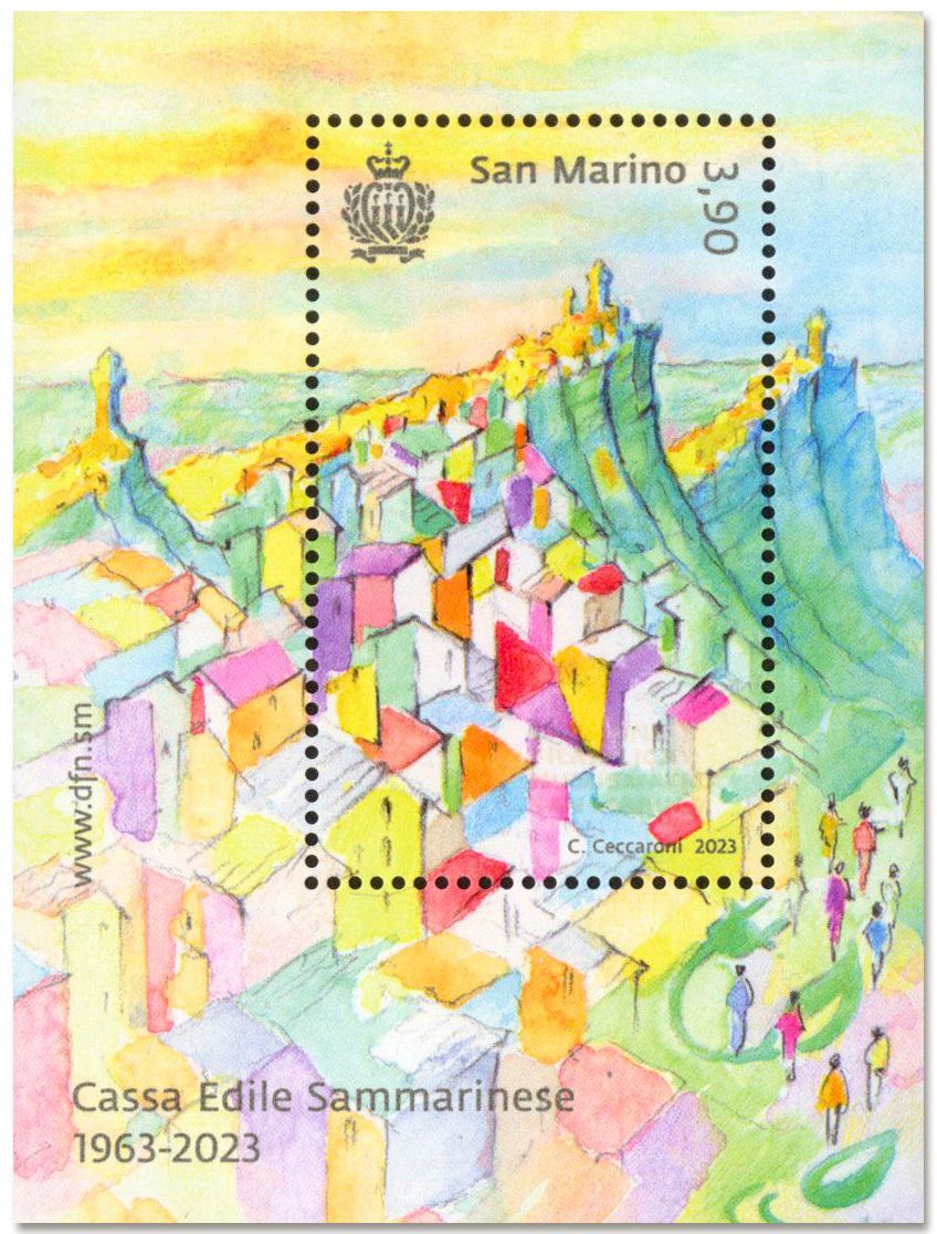 n° F2712 - Timbre SAINT-MARIN Poste