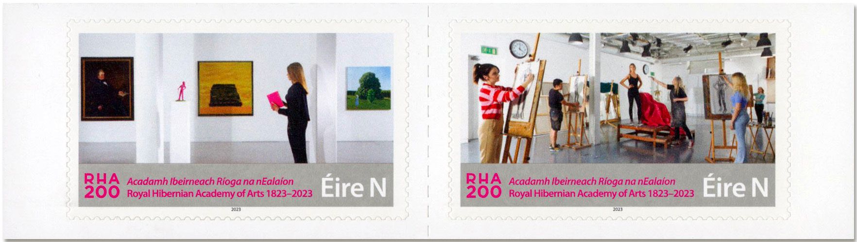 n° 2467/2468 - Timbre IRLANDE Poste