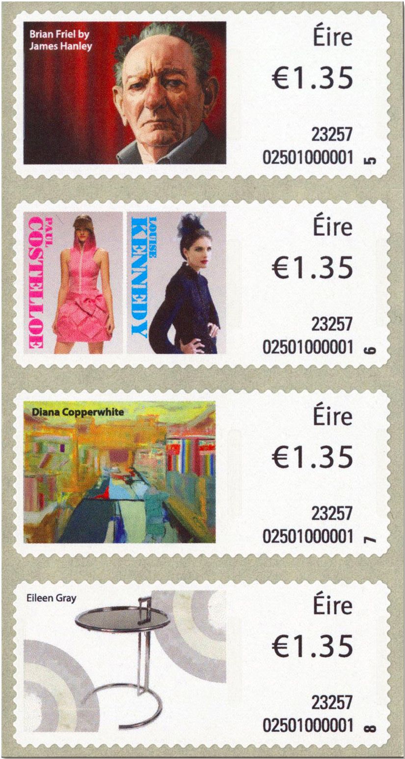 n° 143/146 et 147/150 - Timbre IRLANDE Timbres de distributeurs