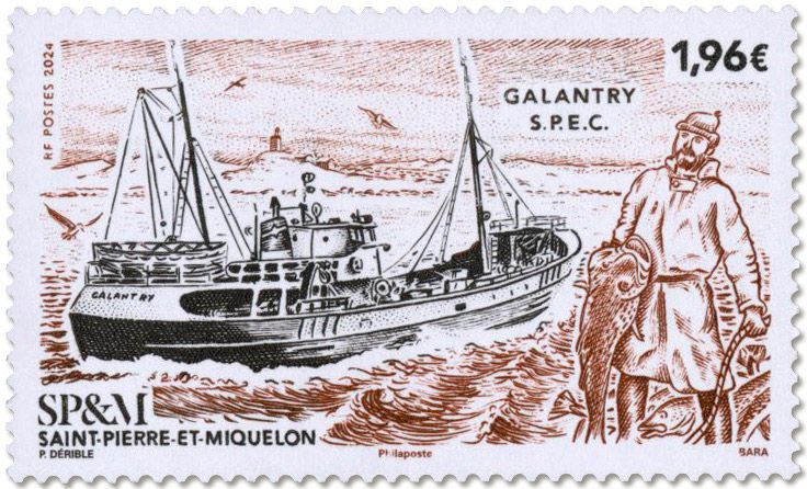 n° 1327 - Timbre Saint-Pierre et Miquelon Poste