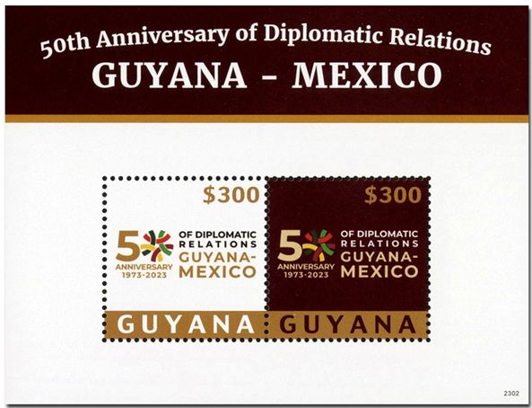 n° 735 - Timbre GUYANA Blocs et feuillets