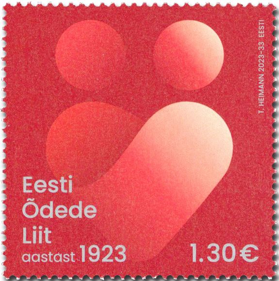 n° 1001 - Timbre ESTONIE Poste