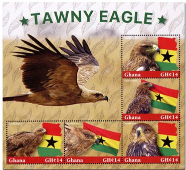 n° 3979/3983 - Timbre GHANA Poste